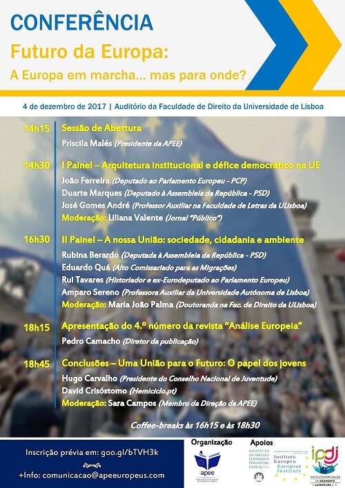 conferencia em marcha