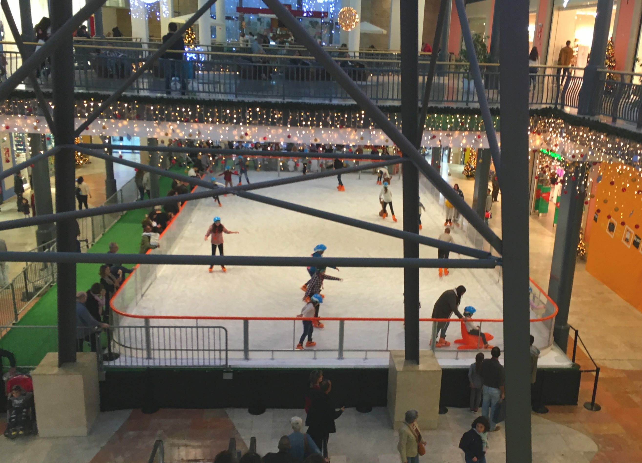 pista de gelo Forum Montijo 2017