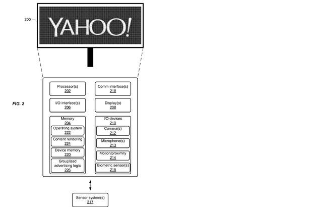 Yahoo подаде патент за 'интелигентен' билборд в стила на Minority Report, който ще шпионира хора, минаващи оттам