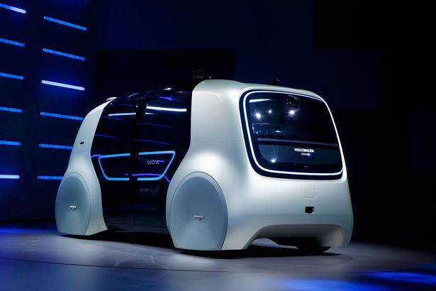 Самоуправляващият се Volkswagen 'Sedric' pod е представен като ваш футуристичен личен шофьор