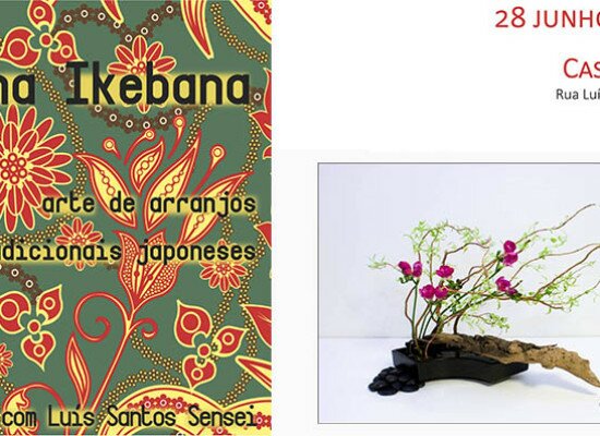 Ikebana – a arte centenária de arranjos japoneses, em Setúbal