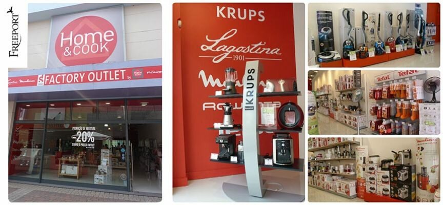 Rowenta, Krups, Moulinex, Lagostina e Tefal compõem a oferta da nova loja outlet do grupo SEB, líder mundial em pequenos eletrodomésticos para o lar – Freeport