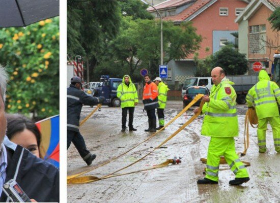 Vice-presidente da CM de Setúbal diz que é “muito difícil” resolver por completo o fenómeno das cheias, mas promete “trabalhar na menorização dessas situações”