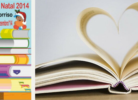 Doe um livro receba um sorriso