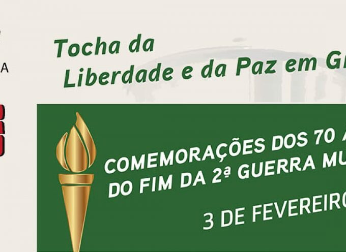 Município de Grândola recebe Tocha da Liberdade e da Paz e associa-se às Comemorações dos 70 anos do fim da 2.ª Guerra Mundial