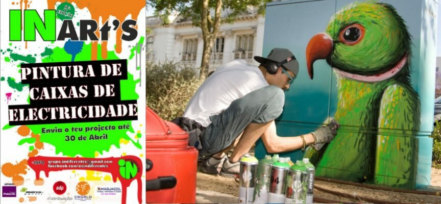 Pinhal Novo: Os INdiferentes e EDP unem-se para criar exposição de arte a céu aberto