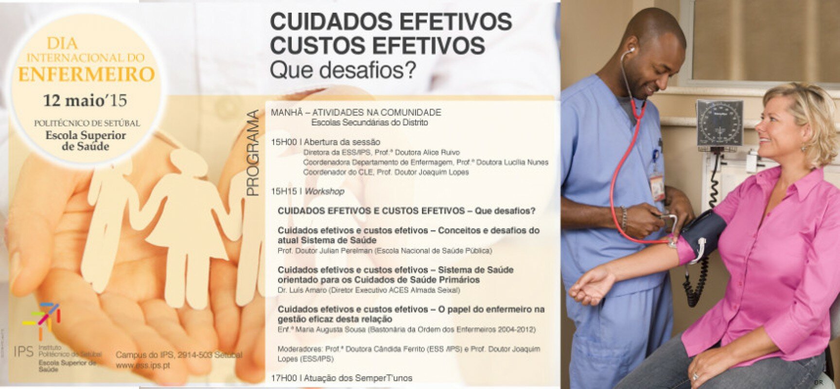 Dia Internacional do Enfermeiro: IPS promove workshop e ações em escolas da região‏