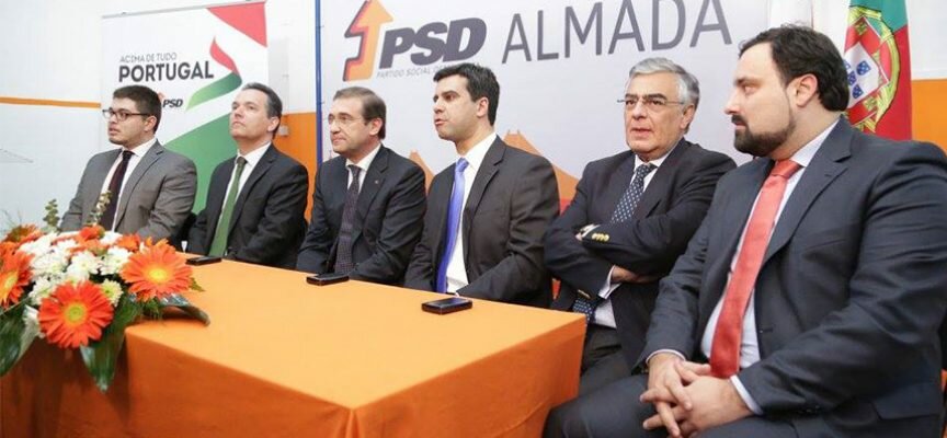 Presidente do PSD, Pedro Passos Coelho inaugurou sede do PSD Almada