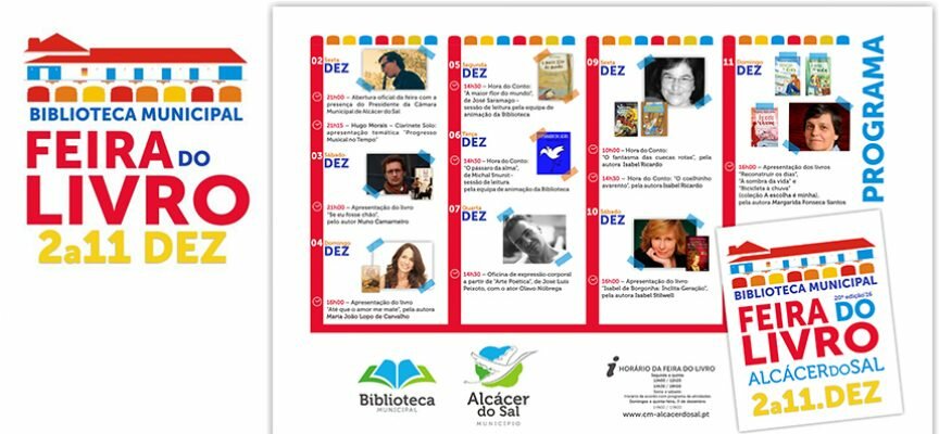 XX Feira do Livro – Biblioteca Municipal de Alcácer do Sal