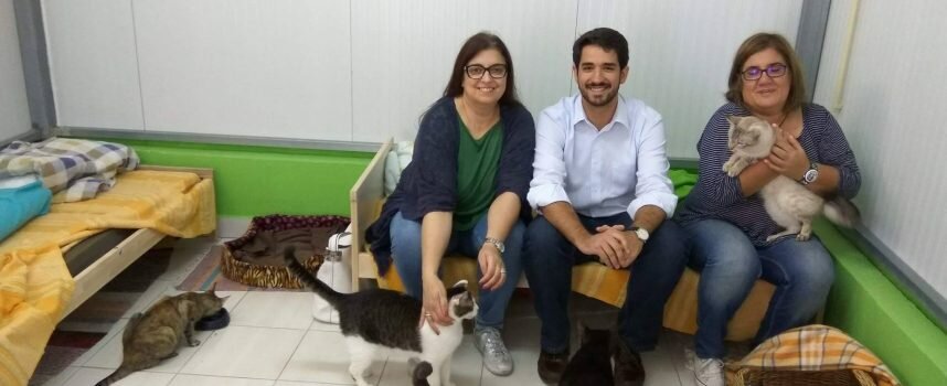 Candidatos do CDS à Câmara Municipal do Barreiro visitam SOS Bicharada