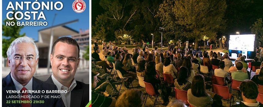 António Costa marca presença no Barreiro