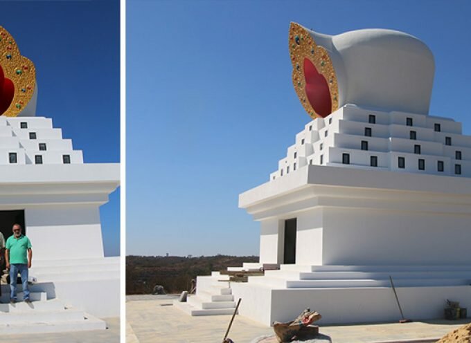 Alcácer do Sal: Comunidade Budista contrói em Santa Susana maior templo de arquitetura sagrada