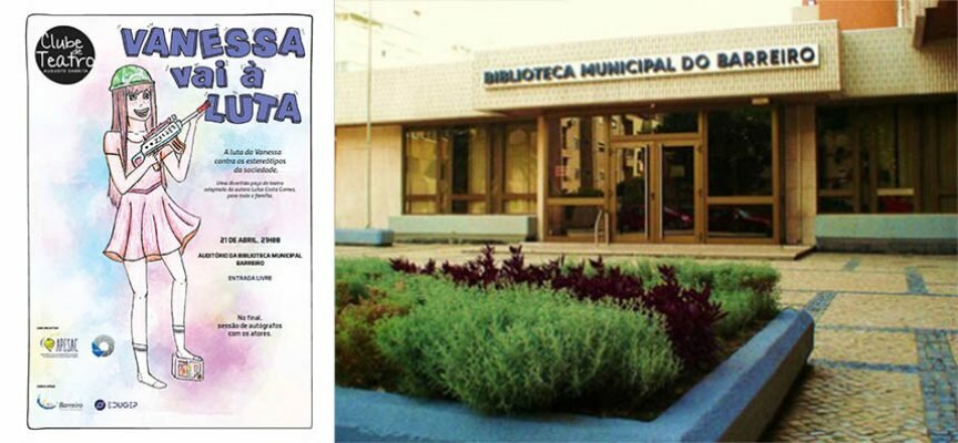 “Vanessa vai à Luta” na Biblioteca Municipal