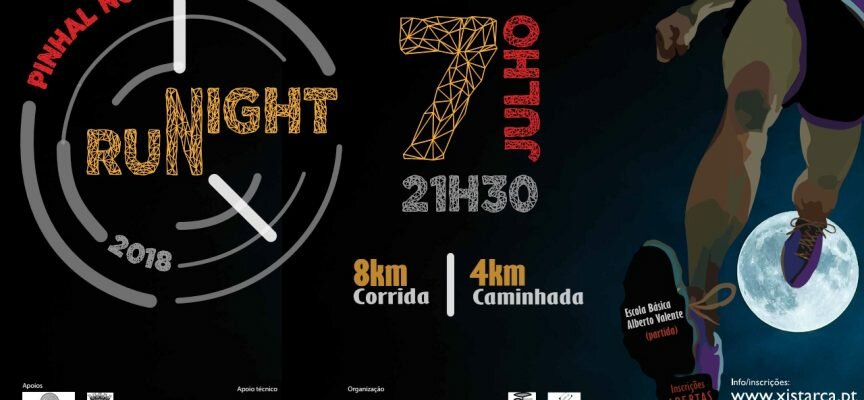 Pinhal Novo Night Run 2018 – Trânsito e estacionamento condicionados