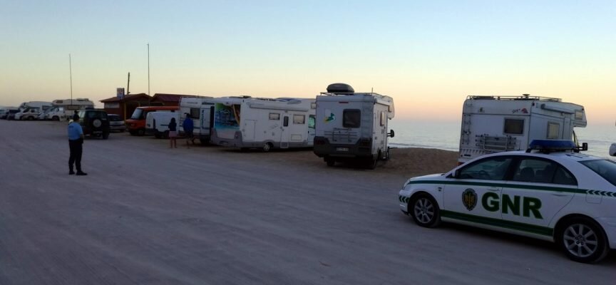 Costa da Caparica – Fiscalização de acampamentos ocasionais