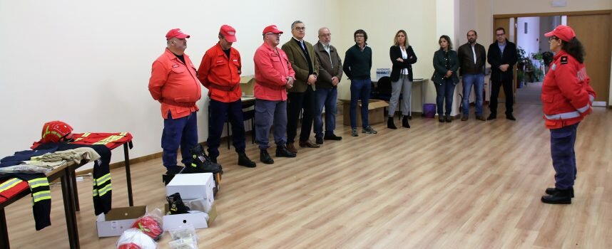 Bombeiros Mistos de Alcácer do Sal receberam oferta de equipamentos por parte do Grupo Mosqueteiros/Intermarché
