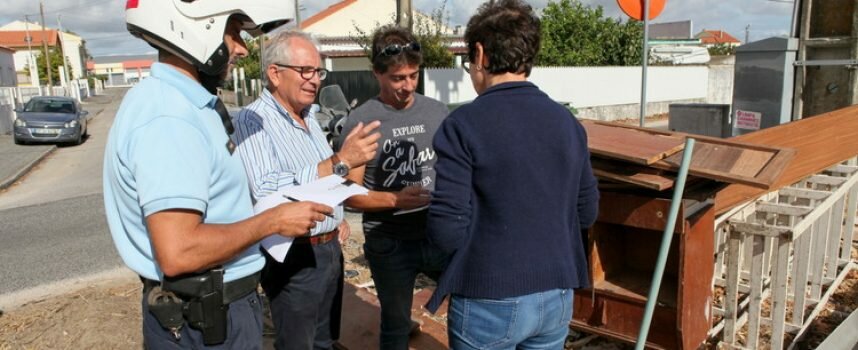 Câmara da Moita, PSP e GNR juntos em ações de sensibilização ambiental no concelho