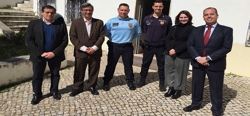 Nuno Magalhães e João Rebelo visitaram esquadra da PSP de Cruz de Pau
