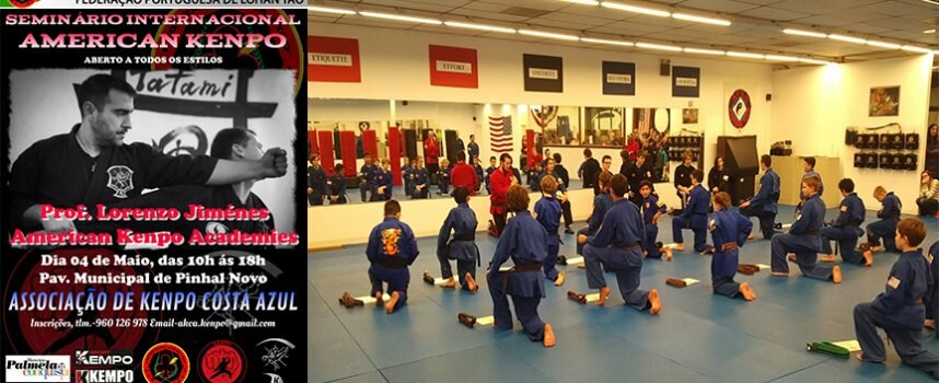 Pavilhão de Pinhal Novo acolhe Seminário Internacional de American Kenpo