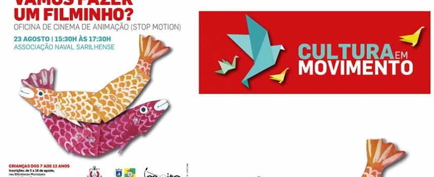 “Vamos fazer um filminho?” Oficina para os mais novos em Sarilhos Pequenos