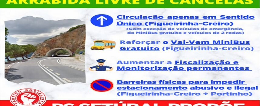 PS Setúbal defende Arrábida Livre de Cancelas e apresenta propostas para acesso responsável às praias