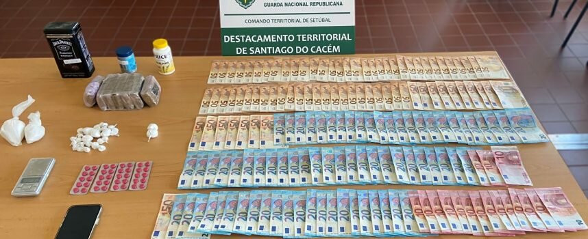Vila Nova de Santo André – Detido com mais de 5 100 doses de produto estupefaciente