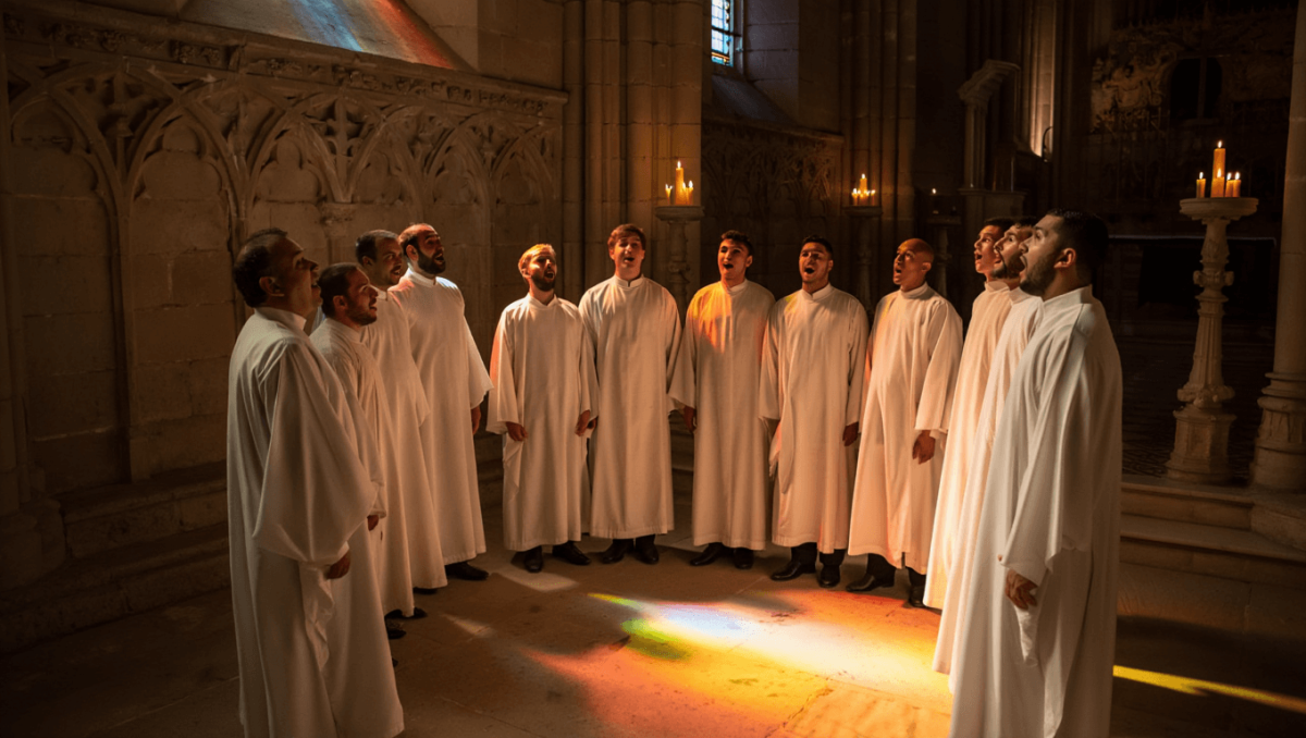 Cantar dos Reis no Convento de Cristo em Tomar