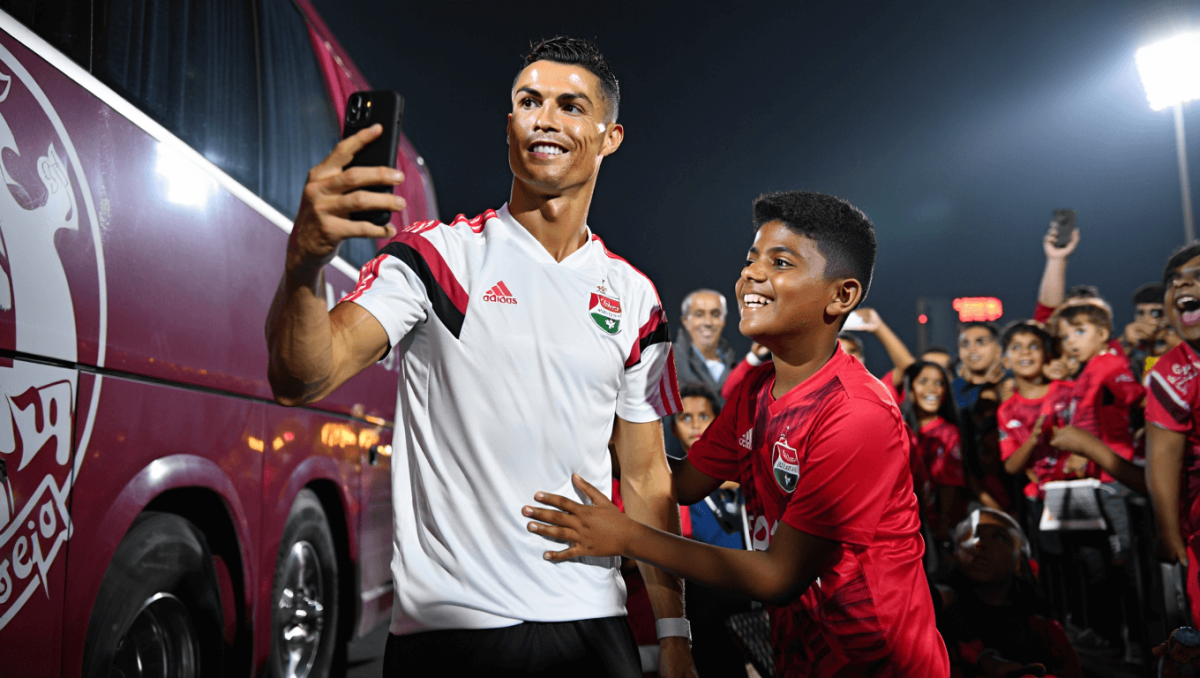 Cristiano Ronaldo deixou adeptos encantados com este gesto após vitória