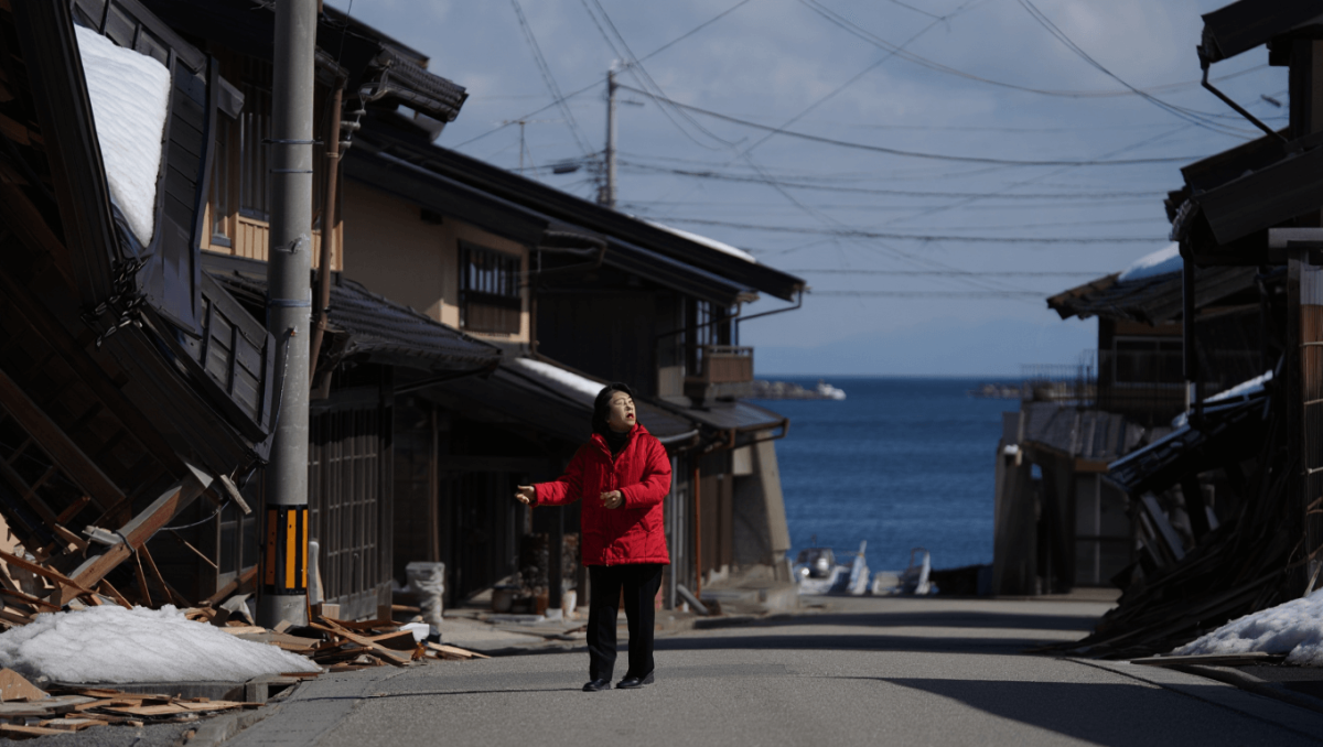 8h. Sismo atinge costa oeste do Japão