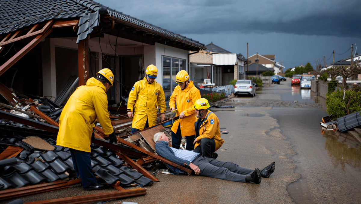 
                                Há 15 mortes relacionadas com as tempestades dos últimos dias
                            