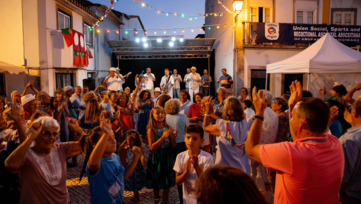 Arrifana: música ao vivo anima a vila em evento da união local