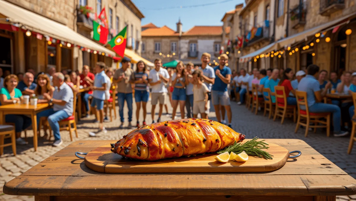 cabrito no forno com batatas prato tradicional cozinha