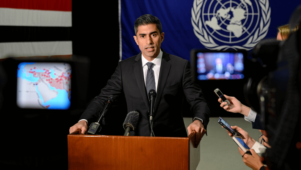 O pretendente ao Prémio Nobel da Paz inicia a sua oitava guerra