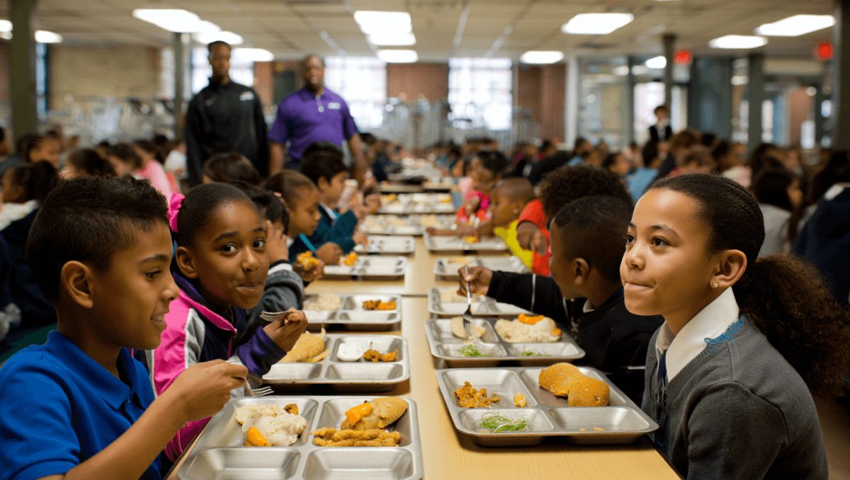 Colégios mistos mantêm “cantina igual para todos” mesmo com pouco dinheiro