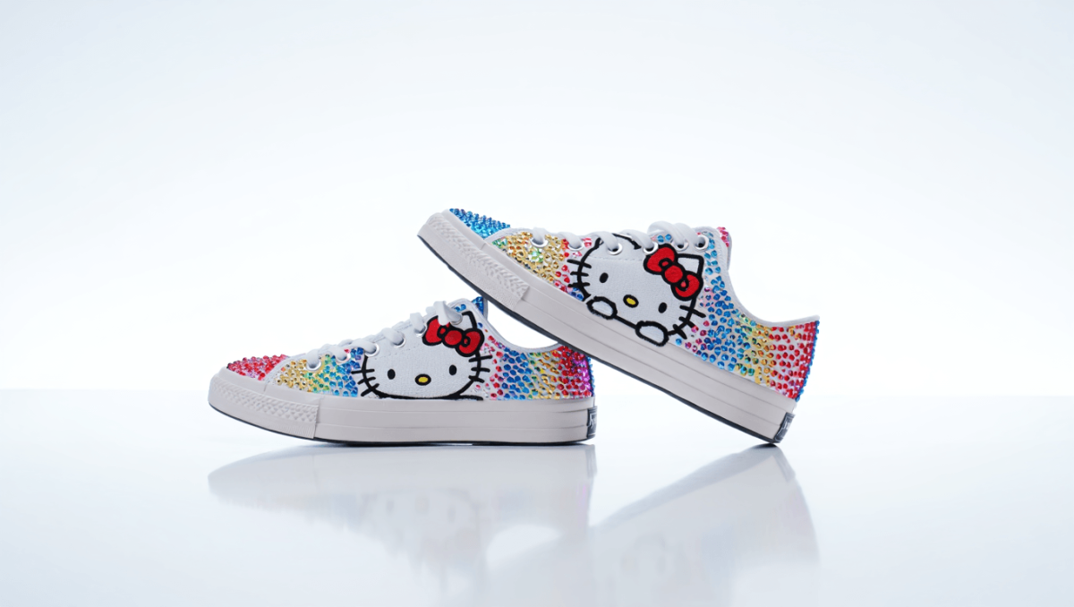 Converse surpreende com sapatilhas cravejadas de cristais Swarovski