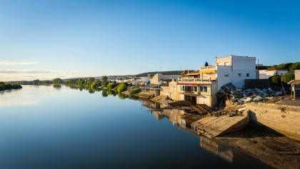 Guadiana segue até foz sem se perceber danos causados por inundações
