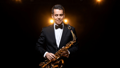 Saxofonista André Murraças com espectáculo em Torres Novas