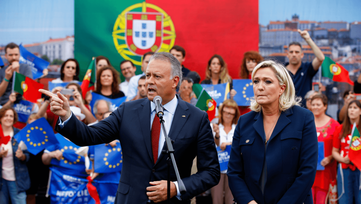 Chega acolhe parceiros da direita radical no Porto com Ventura e Bardella como cabeças de cartaz