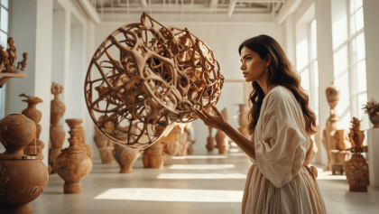 Exposição de cerâmica de Berta Simões na Galeria Municipal do Entroncamento