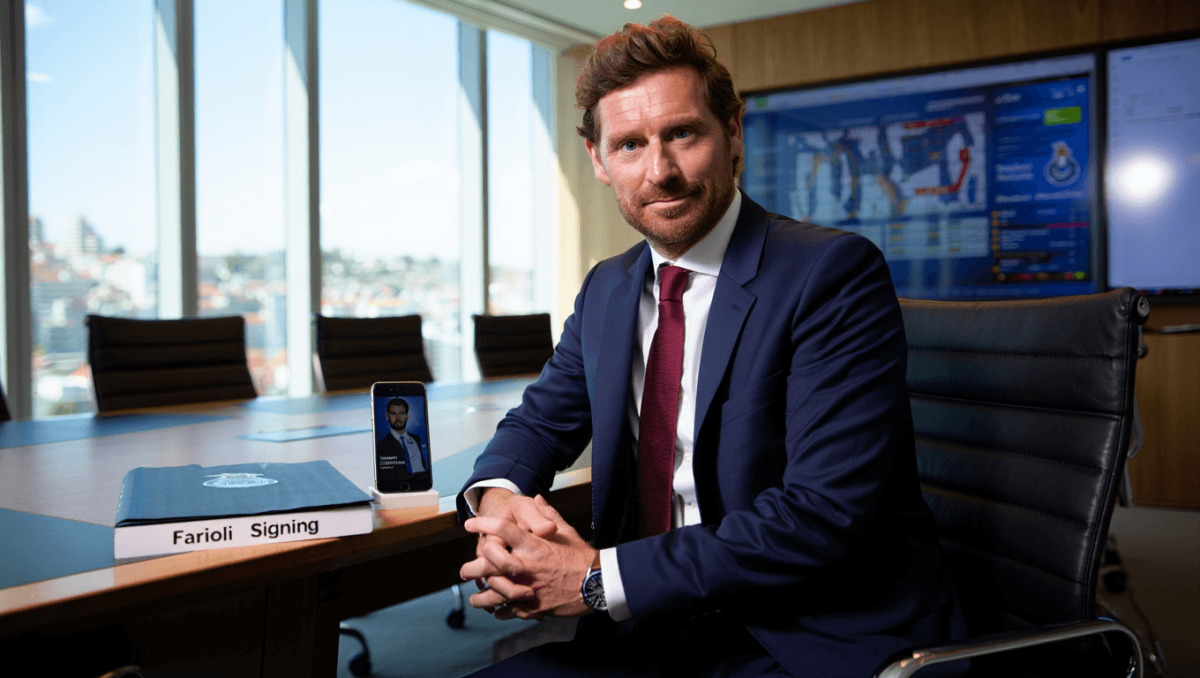 André Villas-Boas explica como levou Farioli para o FC Porto