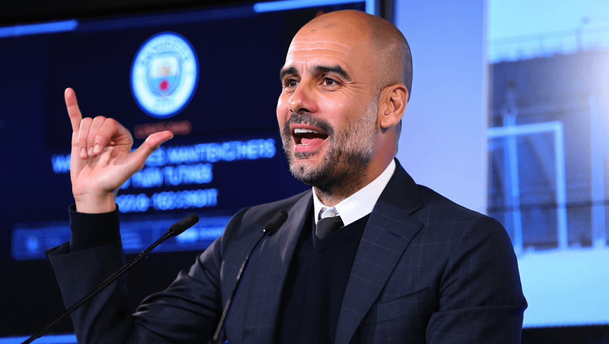 Guardiola termina conferência com... cântico do West Ham (e apelo a NES)