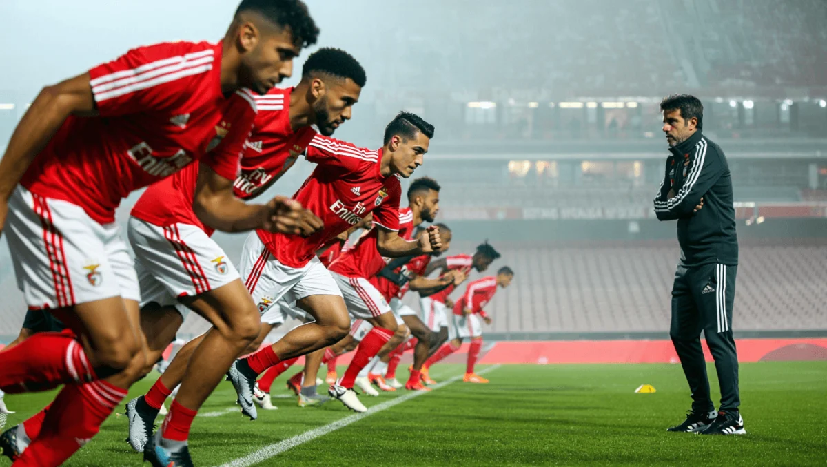 Benfica a todo gás. Intensidade, força e treino às ordens de Marco Silva