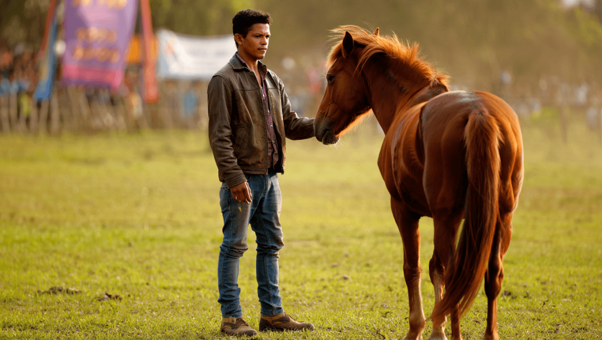 Campino Daniel Silva ainda sonha voltar a montar o cavalo castanho