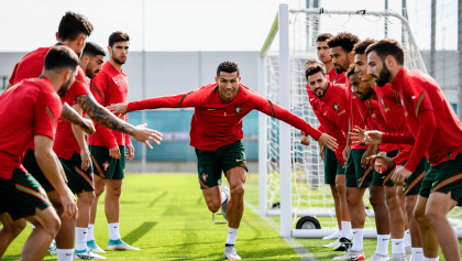 Química em alta. Portugal completa desafio no treino com união do plantel
