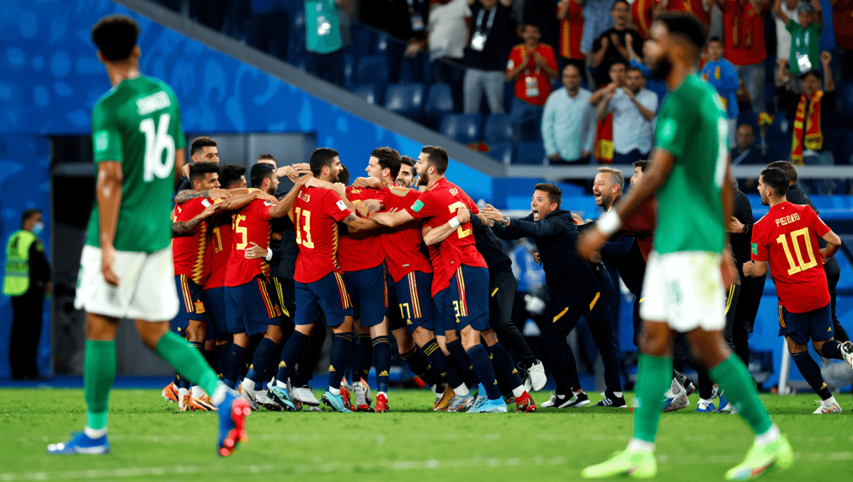 AO MINUTO | Espanha vence a Arábia Saudita por 4-0