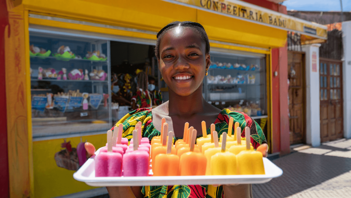 Fresquinha de Cabo Verde estreia na Brandoa: criadora conhecida pelos brigadeiros lança versão local