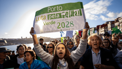 Porto entre as cinco cidades na corrida a Capital Europeia Verde 2028