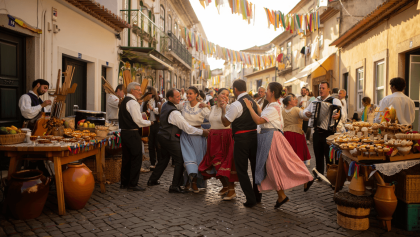 arraial sardinhada santos populares ilustrativ