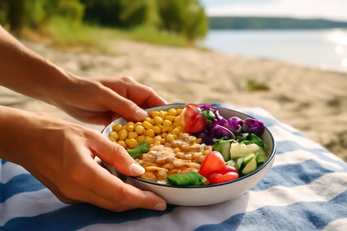Salada rápida: pronta em 5 minutos para refrescar seus dias de verão
