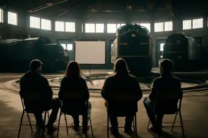 Entroncamento: museu ferroviário transforma locomotivas em palco para música de câmara